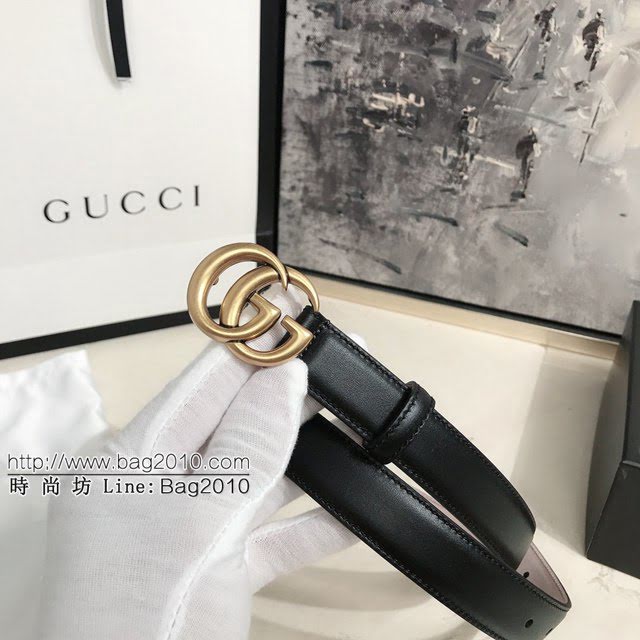 Gucci女士皮帶 古奇Maccarone腰帶  jjp1308